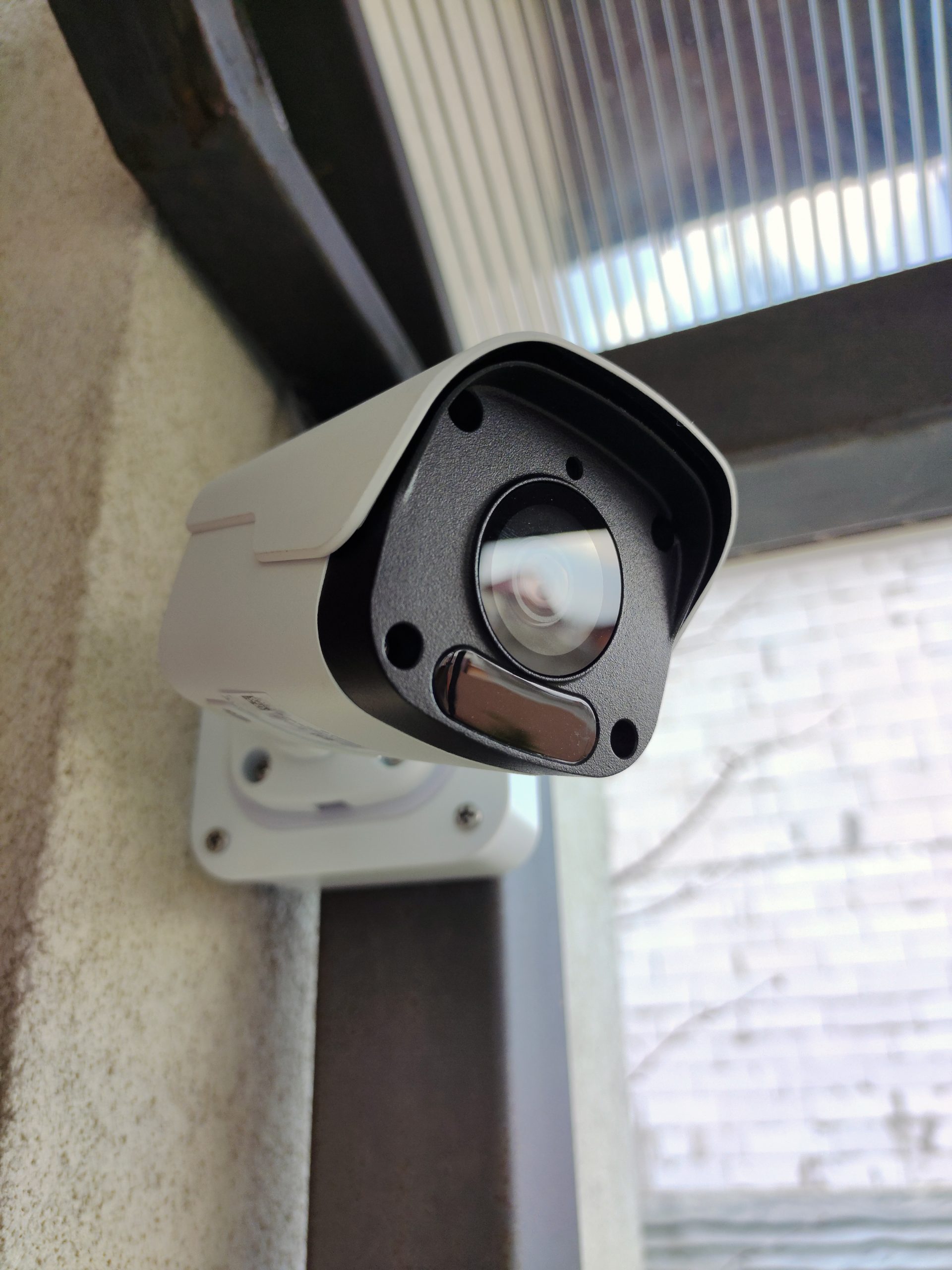 Street Video Camera For External Close Up Surveillance Of The Surrounding Environment
